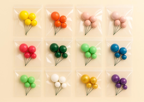 Customised Bundle balls cake topper birthday cake decoration