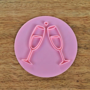 Fondant stamp embosser Bridal shower cupcake stamp Icing cupcake topper embosser Fondant pattern press tool Cookie stamp  decoration