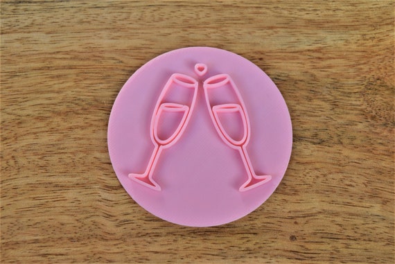 Fondant stamp embosser Bridal shower cupcake stamp Icing cupcake topper embosser Fondant pattern press tool Cookie stamp  decoration