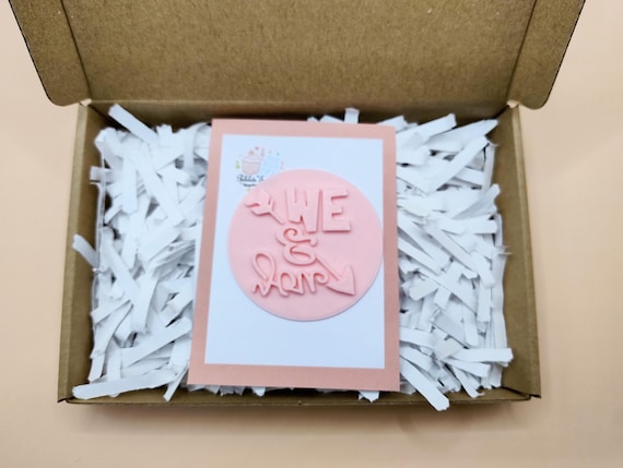 Valentines cookie stamp embosser Valentines day treat cupcake decoration sweet boxes fondant stamp topper Baking Supplies
