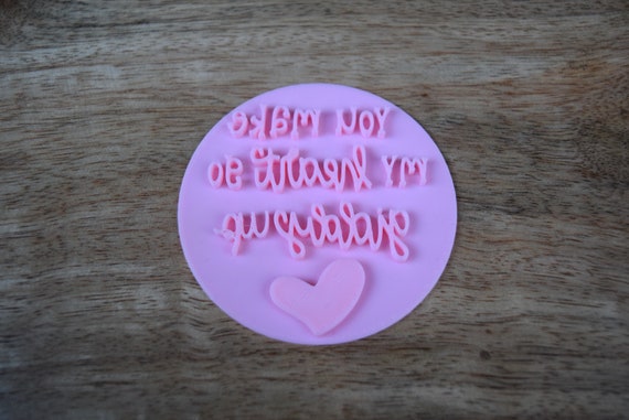 Valentines cookie fondant stamp embosser, cupcake decoration