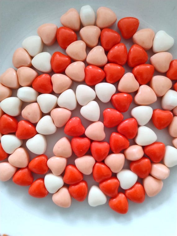 Edible Heart Shaped Sprinkles Mix for Cake Cupcake Cookies Valentines Romantic Dessert Party Decorations Baking Supplies HALAL