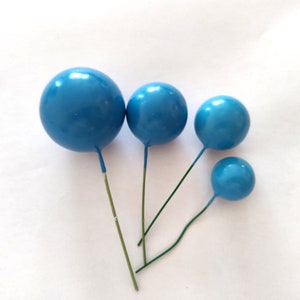 Cake topper balls set birthday cake decoration Multi-size cake toppers