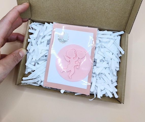 Valentines Day Cupido Cookie Stamp Embosser Cupcake Decoration Baking Ideal Fondant Designs