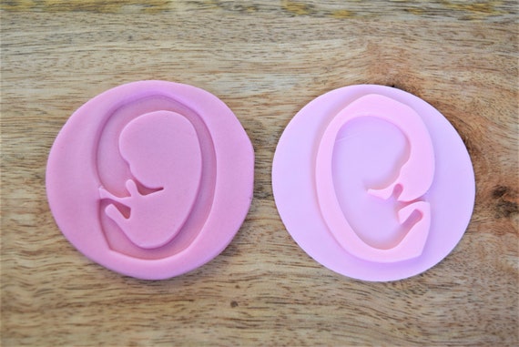 Baby cookie embosser pregnancy announce celebration cupcake decoration baby shower fondant stamp Cookie decoration tool topper design