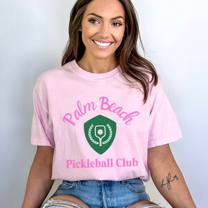 Palm Beach Pickleball Club Shirt, Pickleball Tee, Gifts for the Pickleball Lover