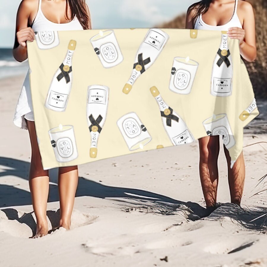 Monogram Eclipse Beach Towel - Luxury S00 Black