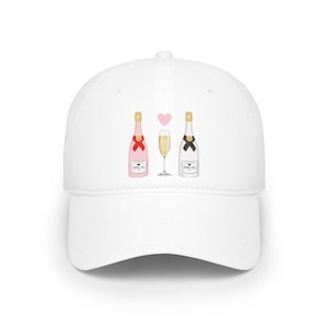 I Love Champagne Champagne Lover Baseball Cap, Champagne Hat, Baseball Cap, Fashion Accessory, Gift for Champagne Lovers, Champagne Gift