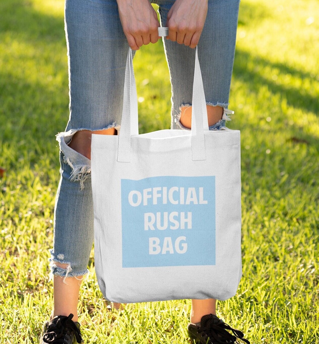 Sorority Rush Bag: Official Cotton Tote - Etsy