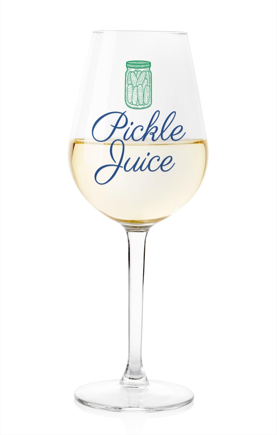 Pickle Juice Pickleball Wine Glass, 12oz Pickleball Wine Glass ...