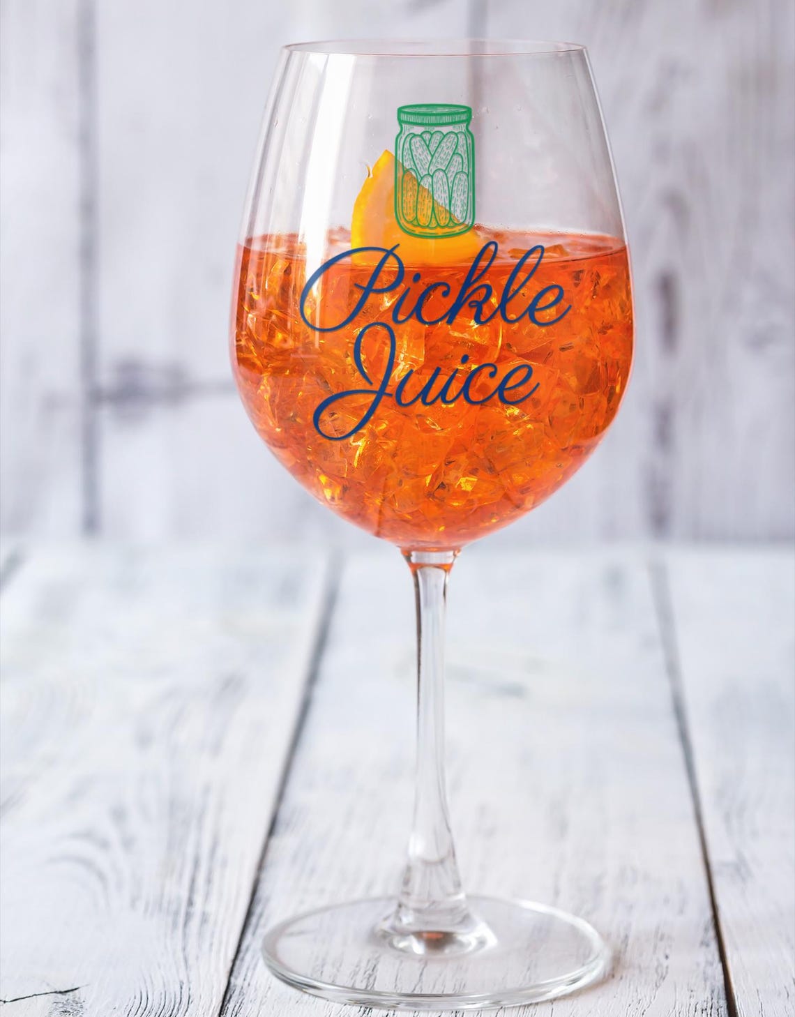 Pickle Juice Pickleball Wine Glass, 12oz Pickleball Wine Glass ...