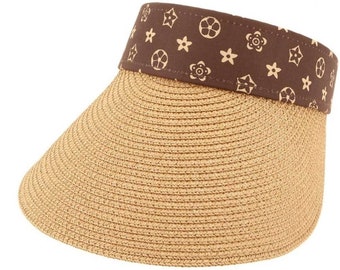 Straw Stylish Sunvisor