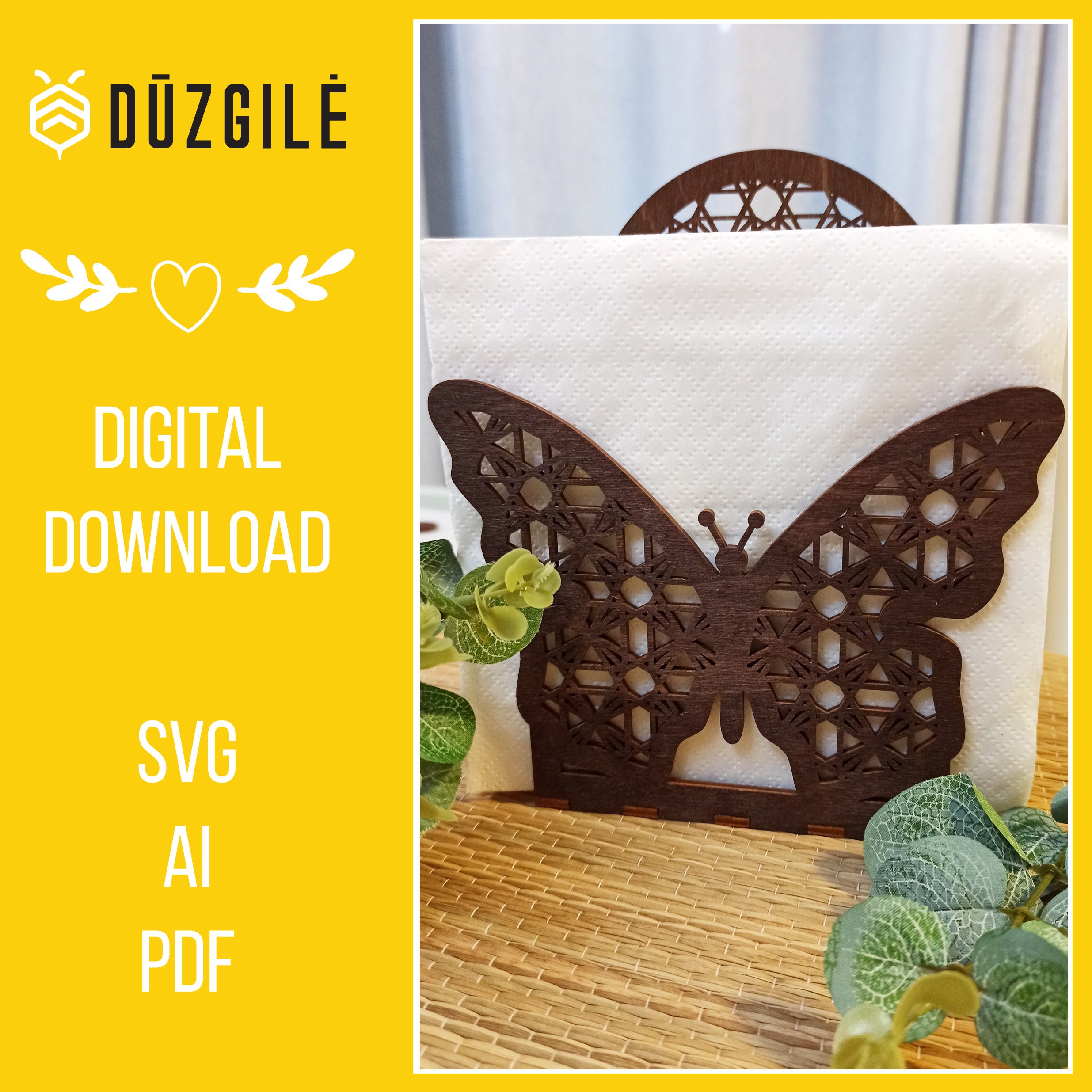 Set 6 Portatovaglioli In Metallo Con Farfalle Oro - Anelli Eleganti Per Tovaglioli, Decorazioni Da Tavola Per Matrimoni E Feste, Diametro 4,6 Cm