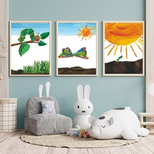 The Very Hungry Caterpillar Digital Gallery Wall Elementary Preschool ...
