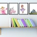 Printable Children's Book Character Gallery Wall Poster Bundle SET 2 ...