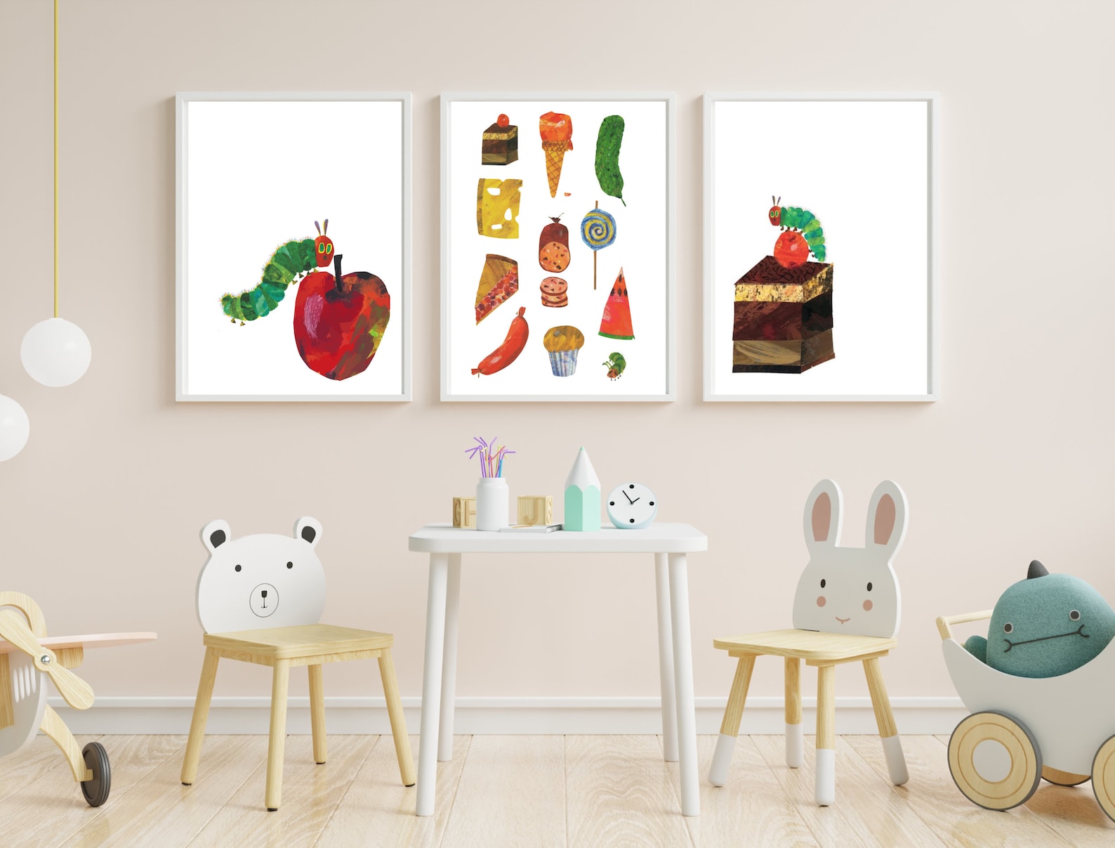 The Very Hungry Caterpillar Digital Gallery Wall Elementary Preschool ...
