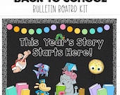 Editable Back to School Bulletin Board | Storybook Characters | Welcome Display Kit
