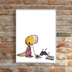 Printable Children's Book Character Gallery Wall Poster Bundle SET 2 ...