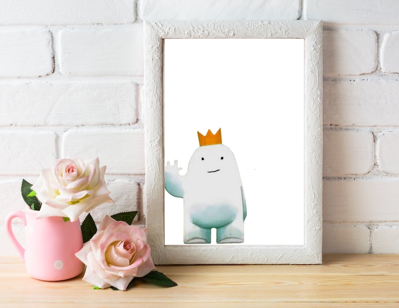 Printable Children's Book Character Gallery Wall Poster - Etsy