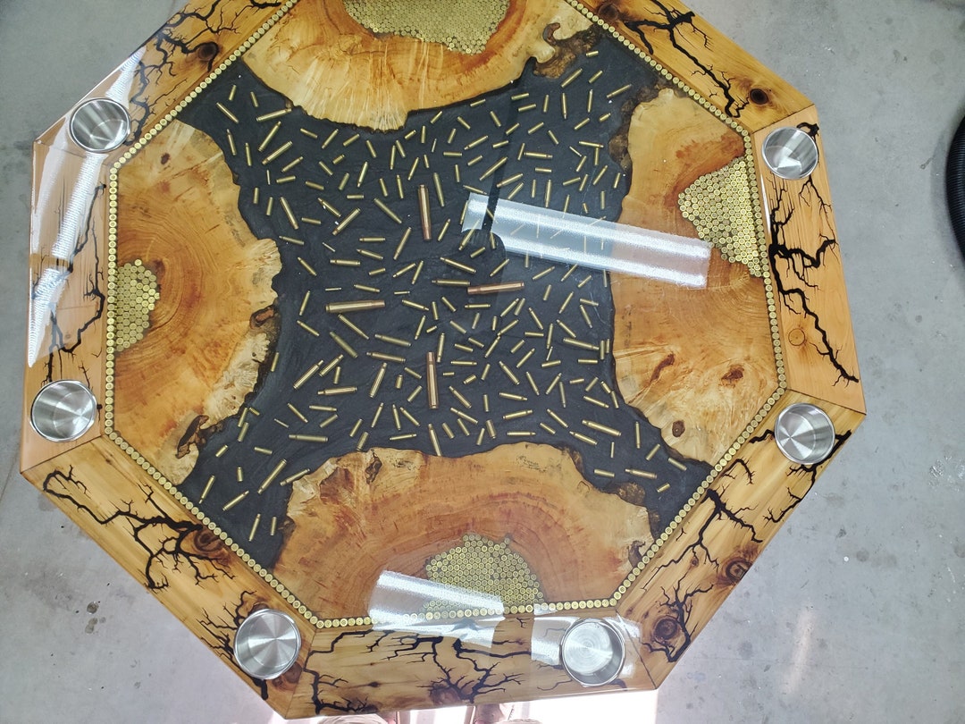 Epoxy Poker Table Etsy