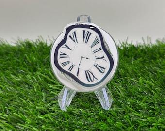 Melting Clock E-Reader/Phone Magnetic Grip