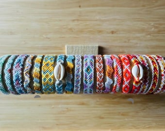 Handmade Summer Friendship Bracelet: Adjustable Tie, 15 Styles