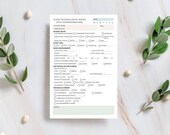 Sleep Technologist Notepad | Polysomnographer Sleep Study Log | Sleep Tech Session Notes for PSG, Titration, and Patient Monitoring