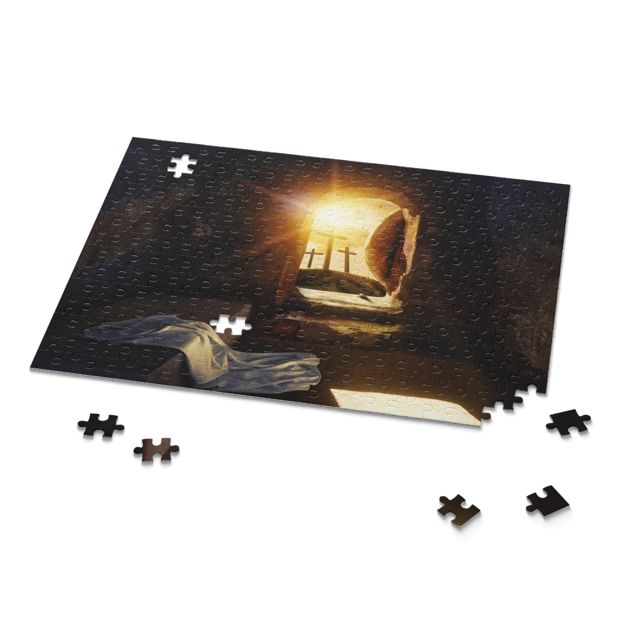 Empty Tomb Resurrection Puzzle (120, 252, 500-piece), Christian Gift ...