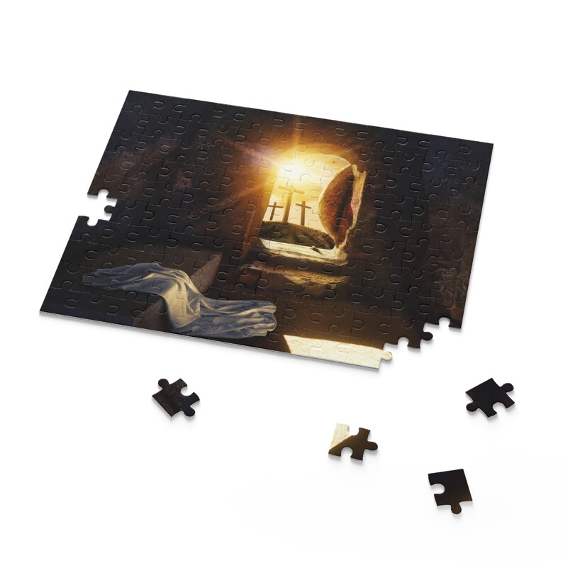 Empty Tomb Resurrection Puzzle (120, 252, 500-piece), Christian Gift ...