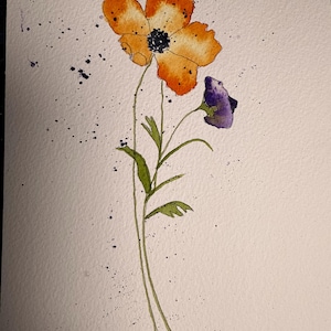 Watercolor paintings