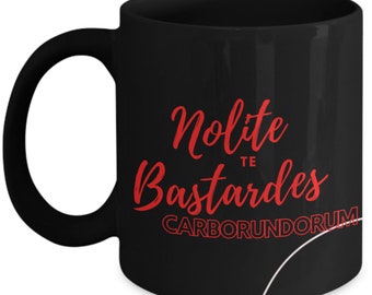 Nolite te bastardes carborundorum, femmine. novità tazza regalo 11oz