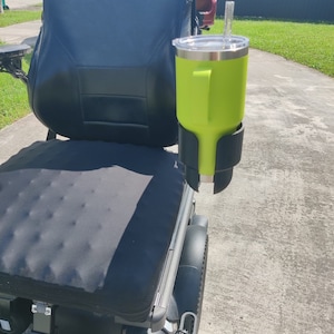Cup Holder Designed for Permobil Power Wheelchairs image 4