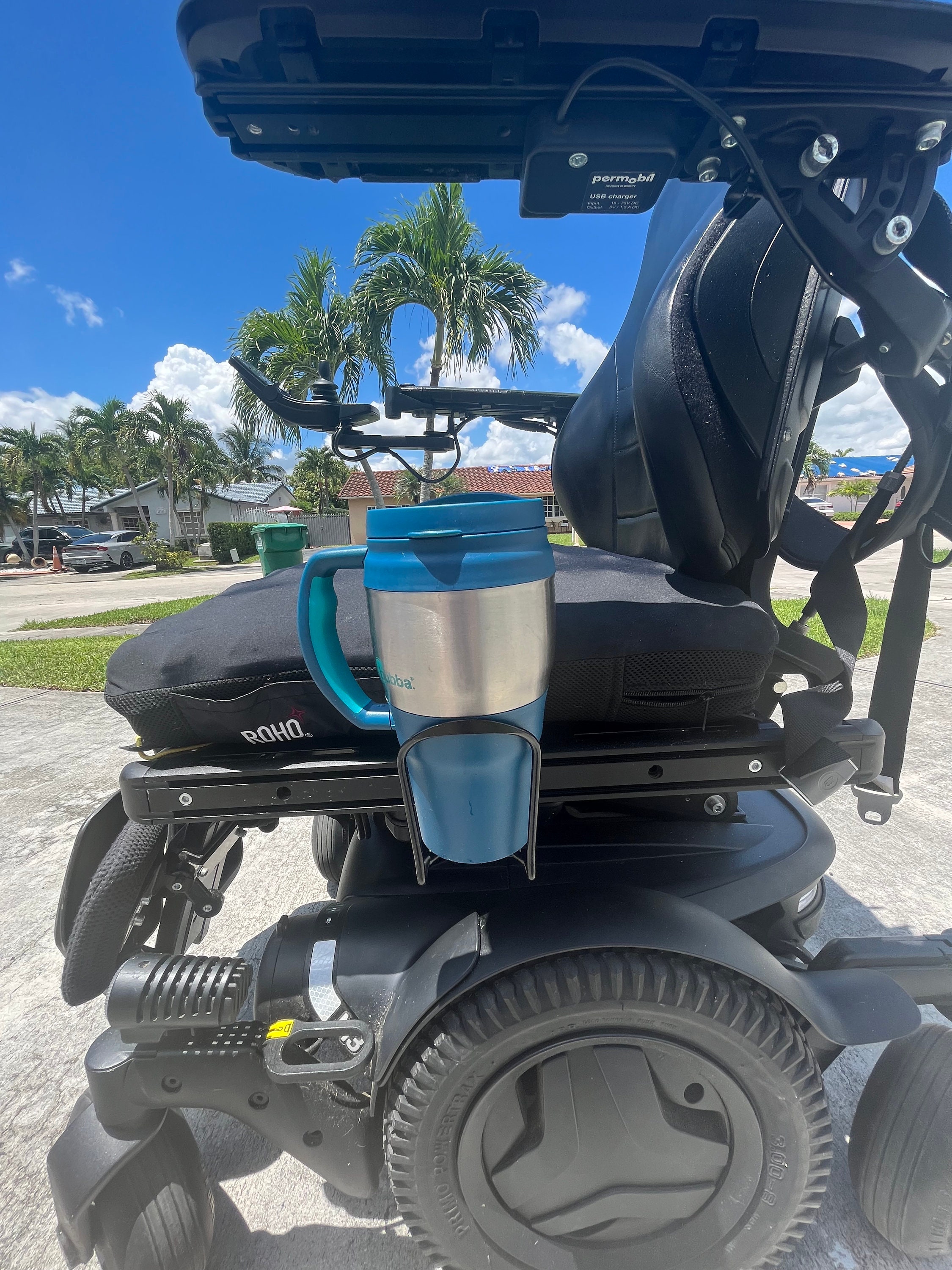 Permobil Side Seat Bottle Holder Adjustable for Powerchair Etsy