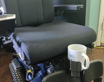 Universal Cup Holder For Wheelchairs and Power Wheelchairs
