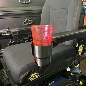 Cup Holder for Quantum Power Chairs with Tru-Balance Seating image 5