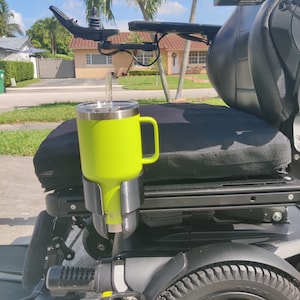 Side Seat Cup Holder Designed For Permobil Power Wheelchair