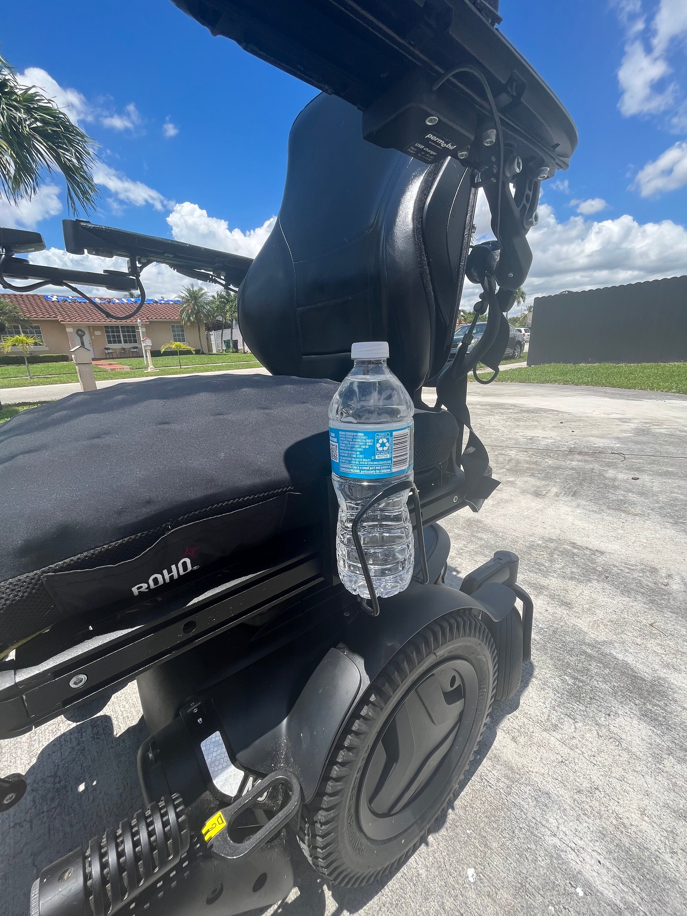 Permobil Side Seat Bottle Holder Adjustable for Powerchair Etsy