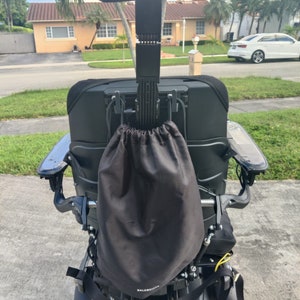 Rear Bag Hooks Designed For Permobil Headrest
