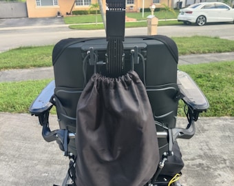 Rear Bag Hooks Designed For Permobil Headrest
