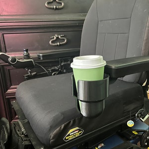 Cup Holder for Quantum Power Chairs with Tru-Balance Seating image 4