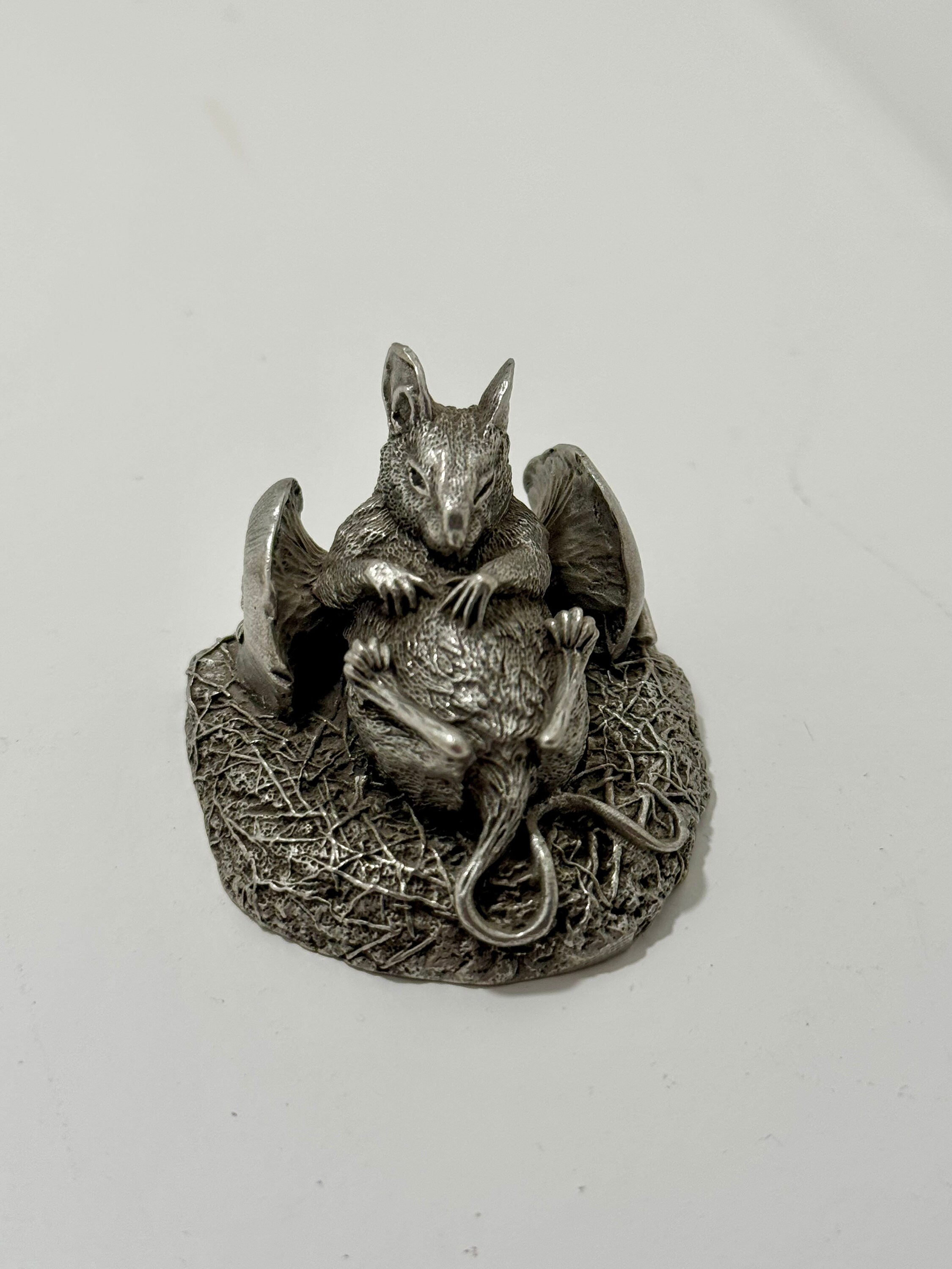 Royal Selangor Pewter Mouse Figurine, Signed Langford 1994 - Etsy