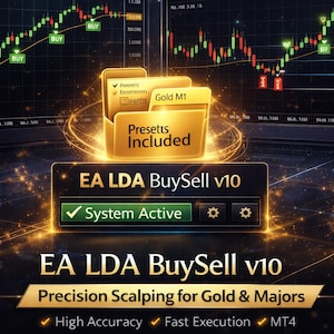 Robot de trading automatizado para oro y pares principales / Sistema de scalping EA LDA MT5 (versión corregida)