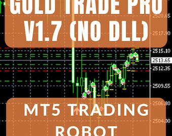 Gold Trade Pro V1.7 MT5 (no dll) | Automated Gold Trading Robot