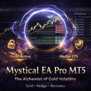 Mystical EA Pro MT5 | XAUUSD Gold Trading Robot | Fixed Version No Return