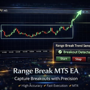 MT5 Breakout Trading Bot | EURUSD USDJPY M1 Scalping System