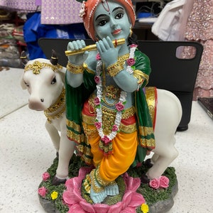 Krishna With Cow