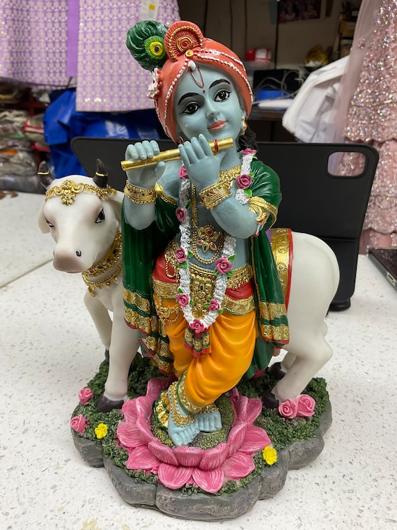 Krishna With Cow