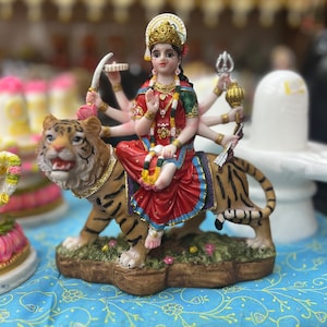 Durga Ma On Tiger