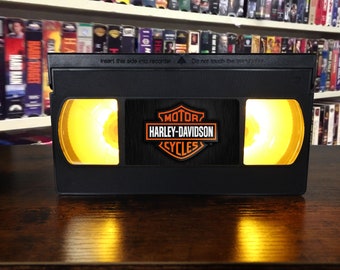 Harley-Davidson VHS Lamp(Gold Light) + Remote