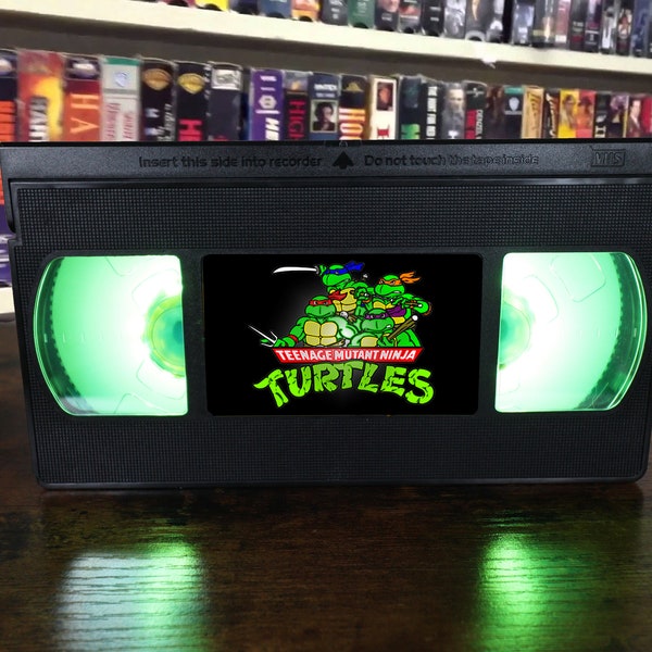Teenage Mutant Ninja Turtles VHS Lamp + Remote